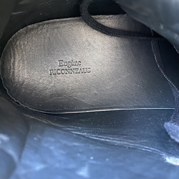 Men's Blue High-Top Sneakers - Picture 9 of 10